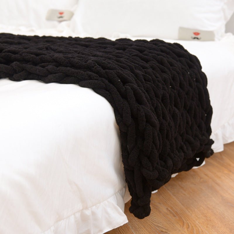 chunky-knitted-blanketblankets-and-throwsliving-simply-house-454279 Blankets and Throws Chunky Knitted Blanket - Living Simply House