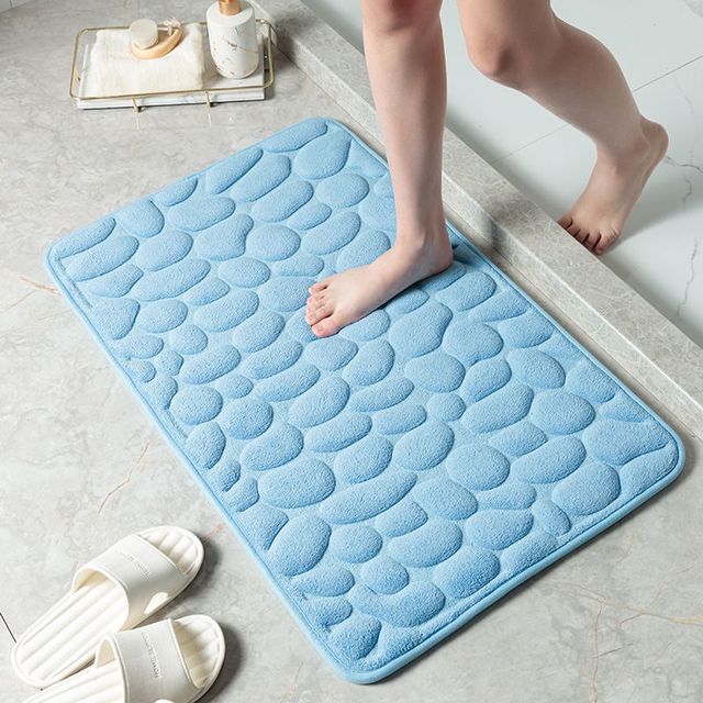 cobblestone-bathroom-matbath-and-shower-matsliving-simply-house-109069 Bath and Shower Mats Cobblestone Bathroom Mat - Living Simply House