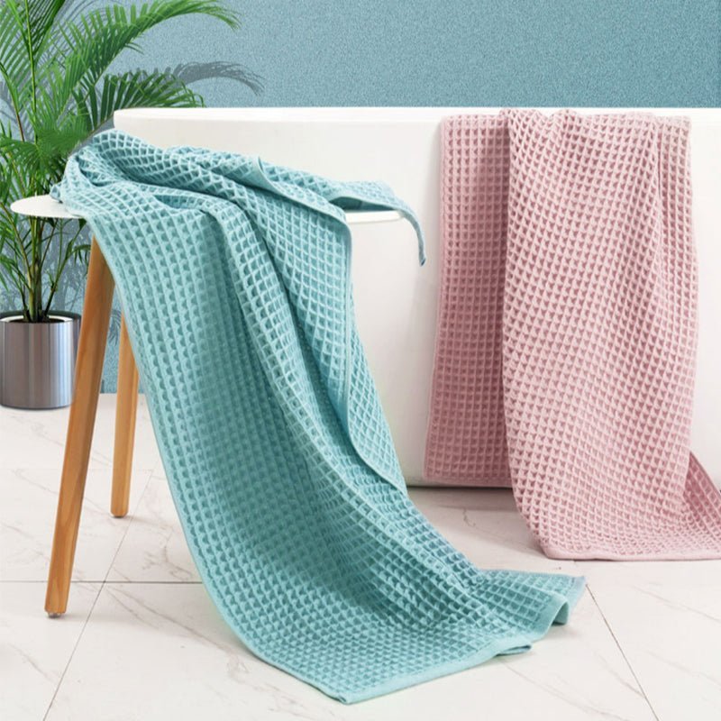 cotton-waffle-bath-towel-setstowelsliving-simply-house-452287