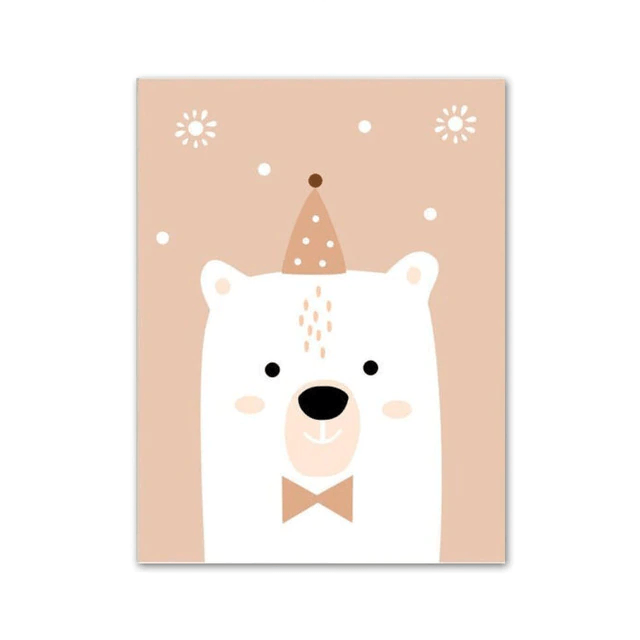nordic-style-zoo-animal-prints-857940 Children's Nordic Style Zoo Animal Prints - Living Simply House