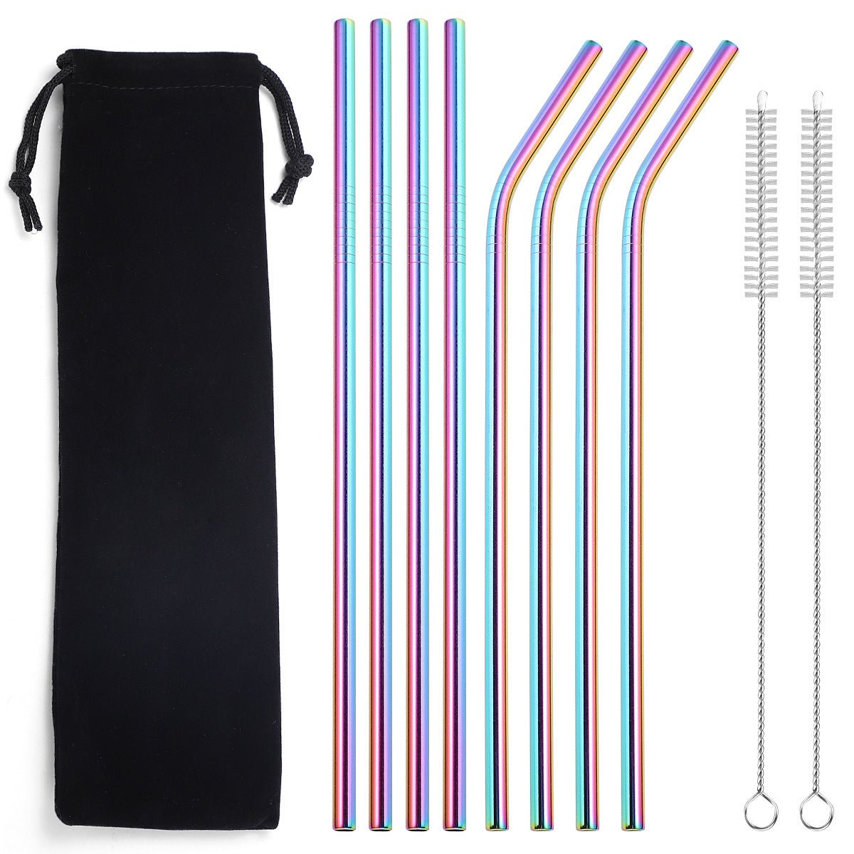 reusable-metal-drinking-straws-8pcdrinkswareliving-simply-house-383417 Drinksware Reusable Metal Drinking Straws (8pc) - Living Simply House
