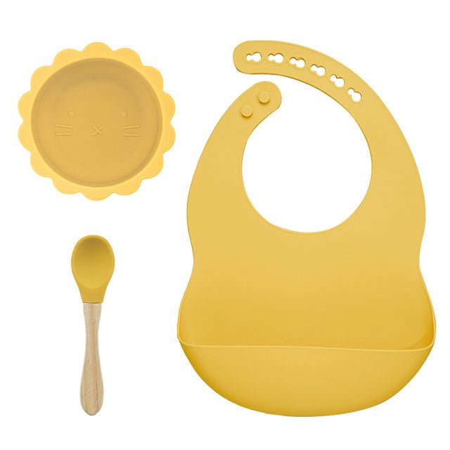 silicone-lion-tableware-and-bibchildrensliving-simply-house-739114 Children's Silicone Lion Tableware and Bib - Living Simply House