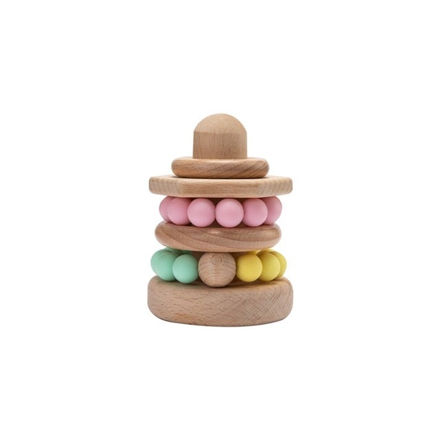wooden-nordic-style-stacking-rings-426410 Children's Wooden Nordic Style Stacking Rings - Living Simply House
